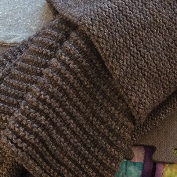 Funky chunky knit gray Sarah Pacini cardigan shrug - Picture 8 of 8